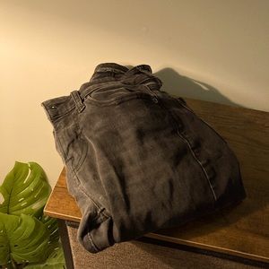 American Eagle Distressed Black Skinny Jeans